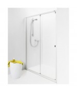 Dušo durys IDO Showerama 8-1 135, matinis stiklas